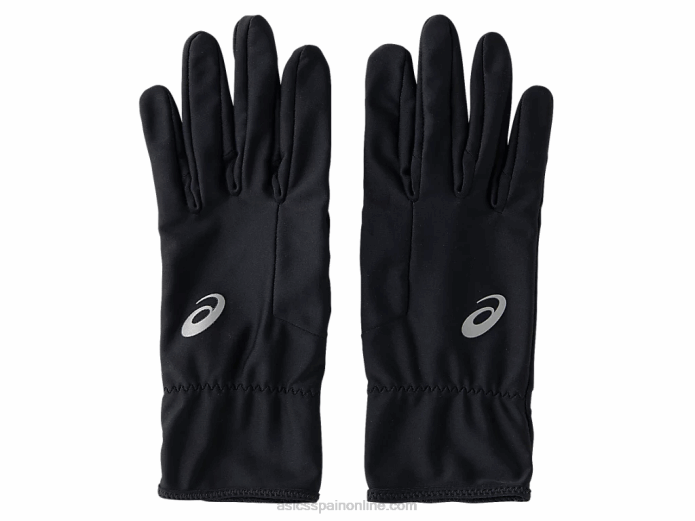 guantes para correr Asics 4L682094 rendimiento negro