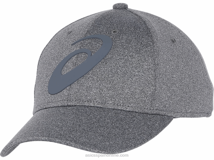 gorra tren sana unisex Asics 4L68288 brezo gris oscuro