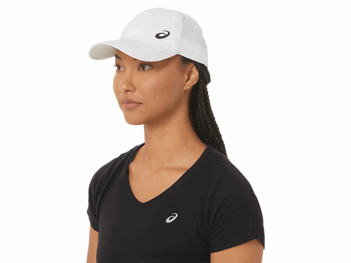 gorra unisex Asics 4L68169 blanco brillante