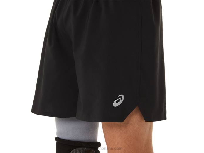 carretera hombre 7in short Asics 4L681104 rendimiento negro