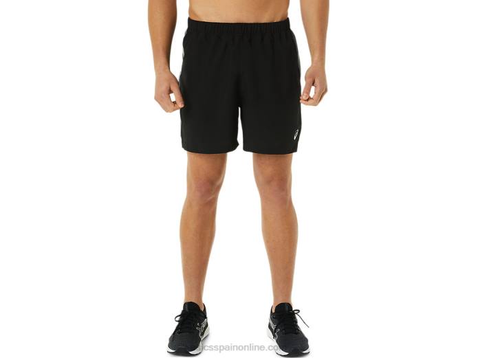 conjunto de hombre 5in short Asics 4L68937 rendimiento negro