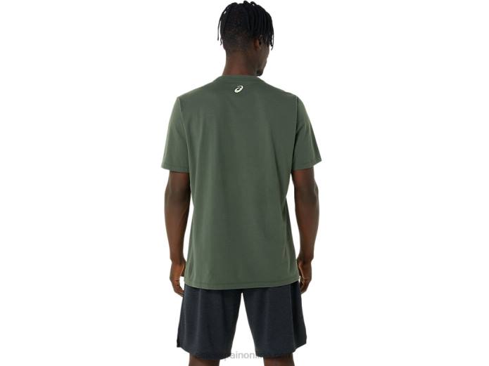 camiseta herencia 1977 Asics 4L68875 lienzo de oliva