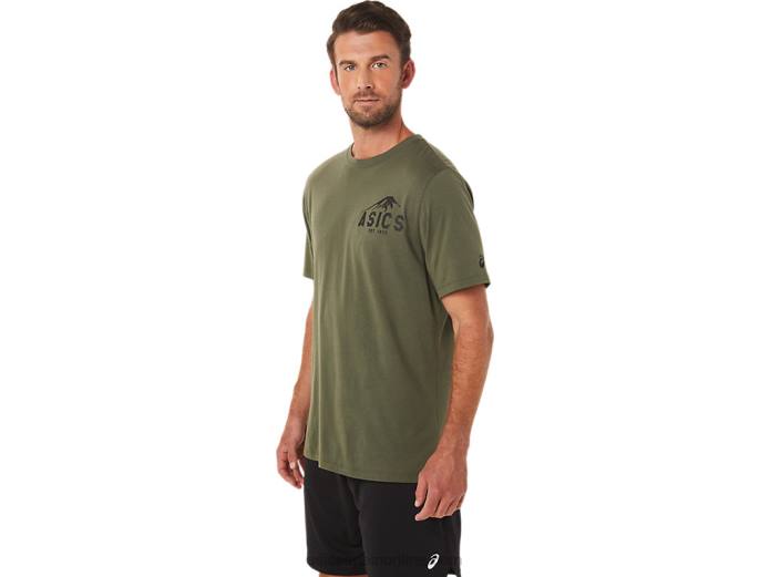 fuji 1977 camiseta Asics 4L681630 lienzo de oliva