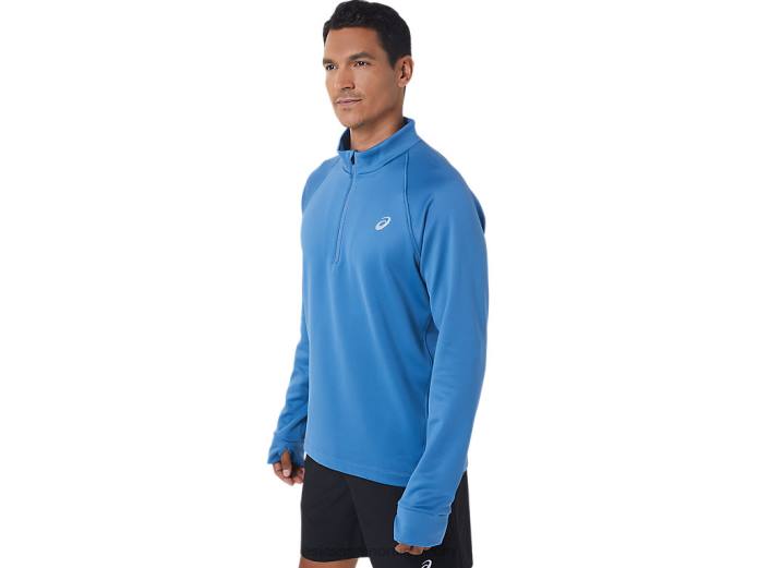 hombre thermopolis invierno 1/2 cremallera Asics 4L68836 azur