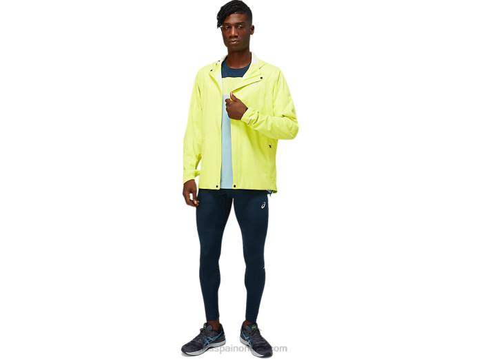 chaqueta acelera hombre Asics 4L681975 yuzu agrio