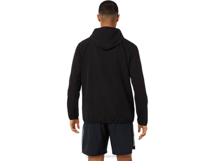 chaqueta confeccionada para hombre Asics 4L681394 rendimiento negro