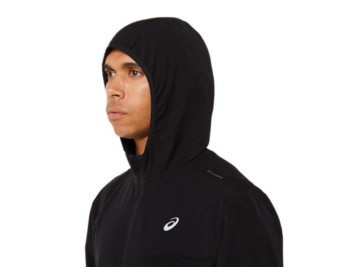 chaqueta confeccionada para hombre Asics 4L681394 rendimiento negro