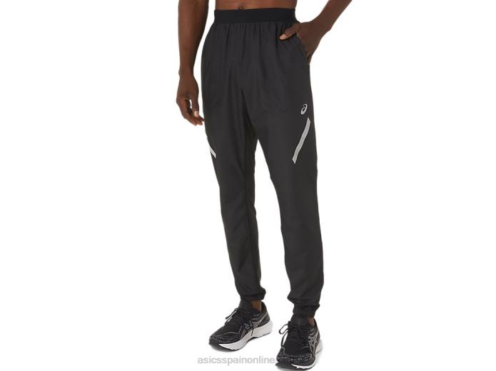 pantalón lite-show de hombre Asics 4L68858 rendimiento negro