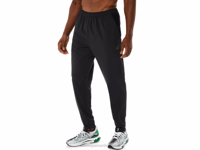 pantalones híbridos actibreeze para hombre Asics 4L68234 rendimiento negro