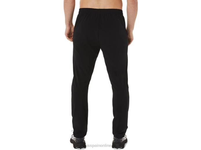 pantalones tejidos de hombre Asics 4L68984 rendimiento negro