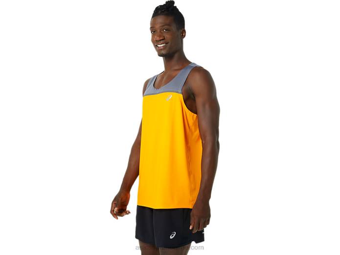 camiseta pr lyte hombre Asics 4L681035 ámbar/metrópolis