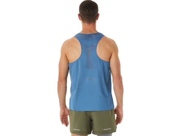 camiseta ventilada actibreeze para hombre Asics 4L681128 azur