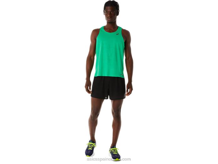 camiseta ventilada actibreeze para hombre Asics 4L6829 cilantro