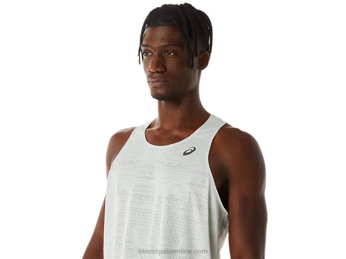 camiseta ventilada actibreeze para hombre Asics 4L68521 salvia ligera