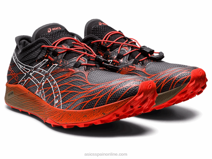 fujivelocidad Asics 4L68976 tomate negro/cherry