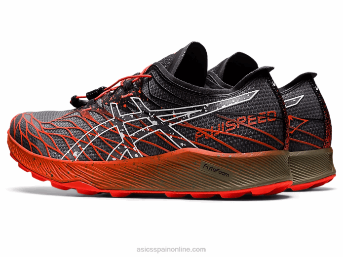 fujivelocidad Asics 4L68976 tomate negro/cherry