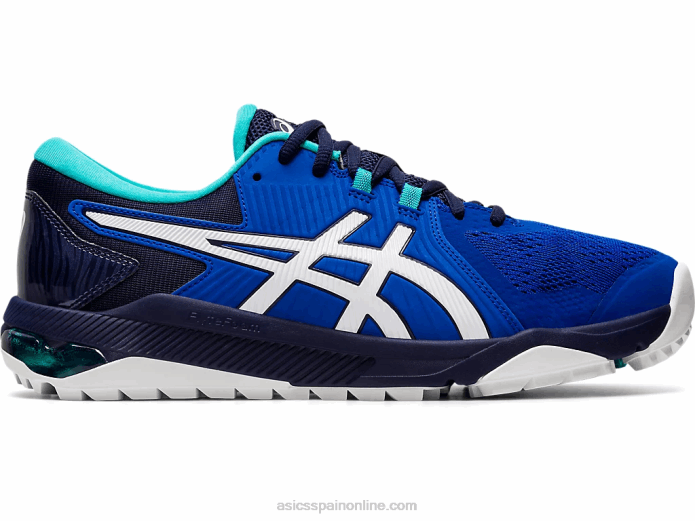 gel-course glide hombres Asics 4L681990 azul blanco