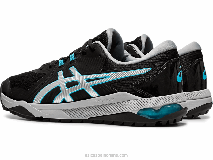 gel-course glide hombres Asics 4L681992 negro/plata