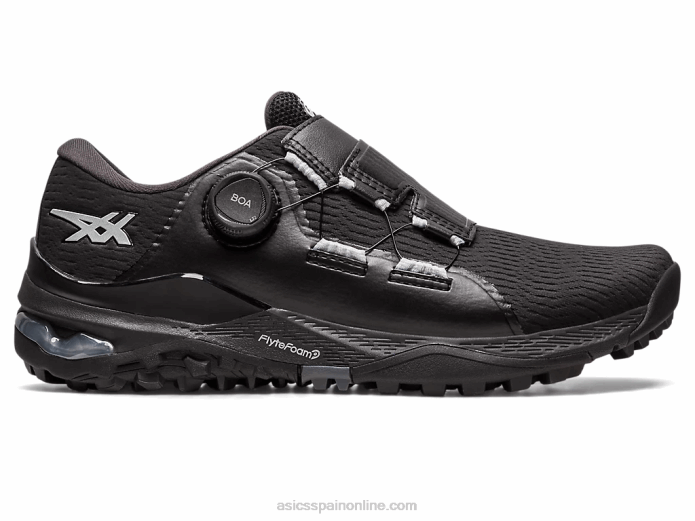 gel-kayano ace boa Asics 4L68302 negro/plata pura