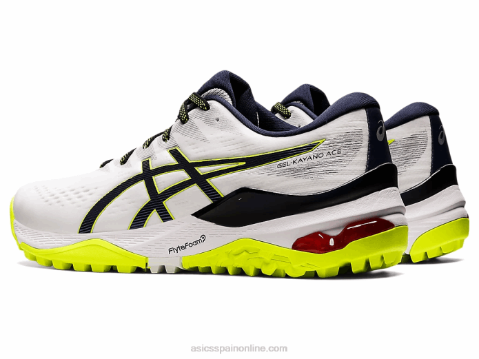 gel-kayano as Asics 4L681195 blanco/medianoche