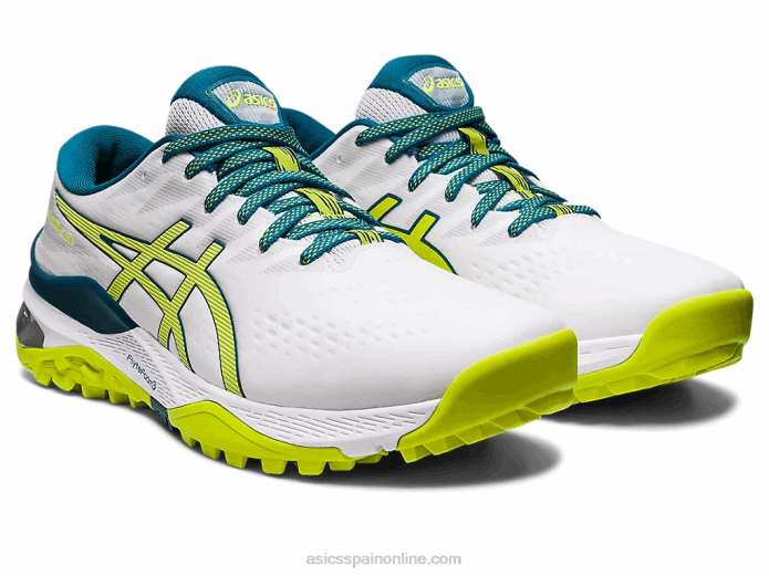 gel-kayano as Asics 4L68457 blanco/lima neón