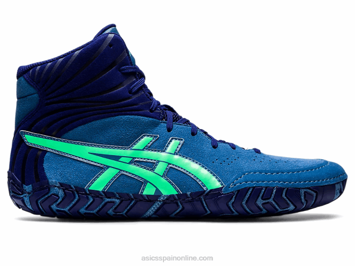 agresor 5 Asics 4L681126 azul/hoja nueva