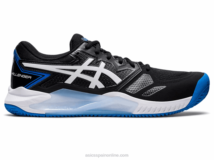 gel-challenger 13 arcilla Asics 4L681129 negro/azul eléctrico