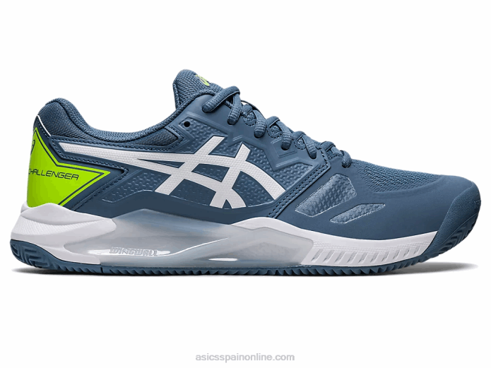 gel-challenger 13 arcilla Asics 4L68430 acero azul/blanco