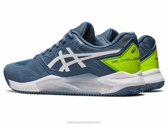 gel-challenger 13 arcilla Asics 4L68430 acero azul/blanco