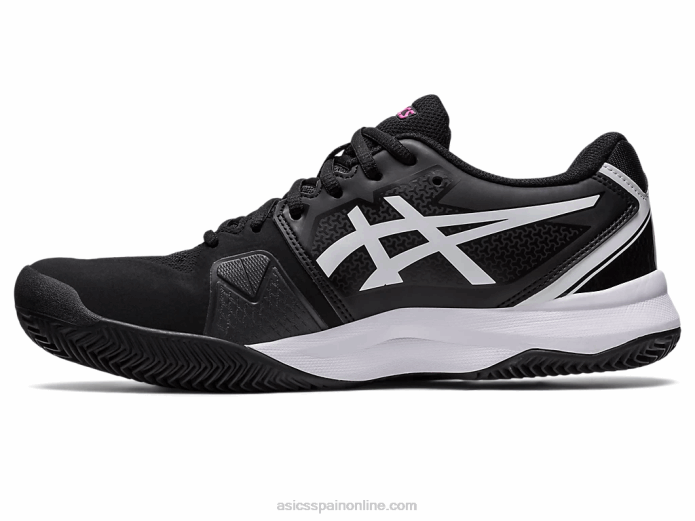 gel-challenger 13 arcilla Asics 4L68553 negro/rosa intenso