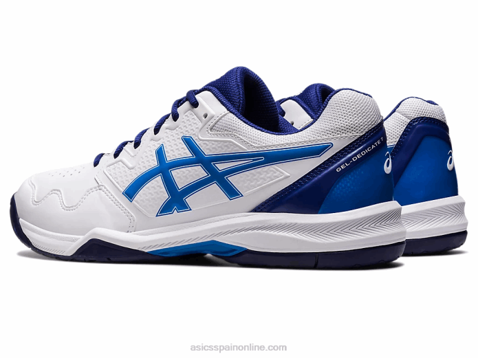 gel dedicado 7 Asics 4L681148 blanco/azul eléctrico