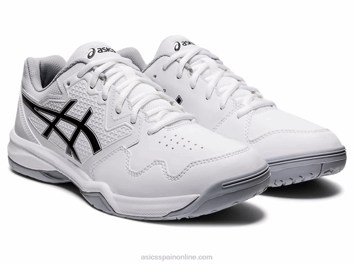 gel dedicado 7 Asics 4L681771 blanco negro