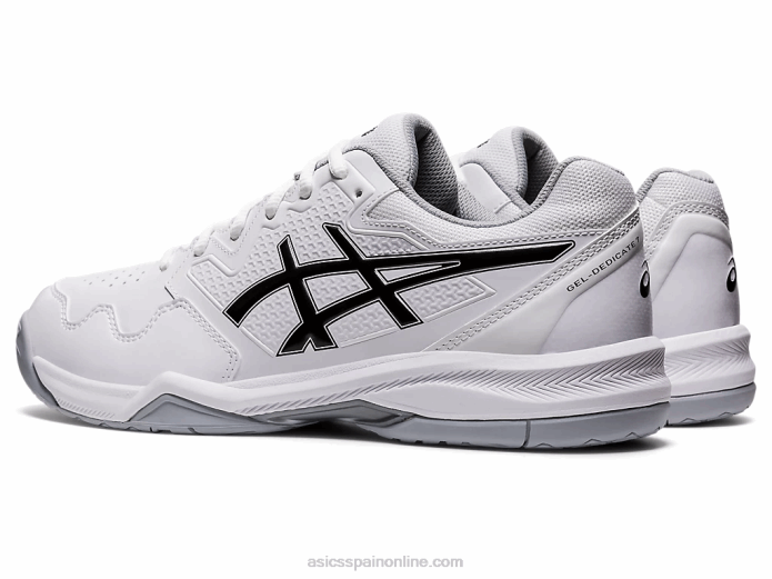 gel dedicado 7 Asics 4L681771 blanco negro