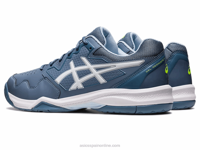 gel dedicado 7 Asics 4L68412 acero azul/blanco