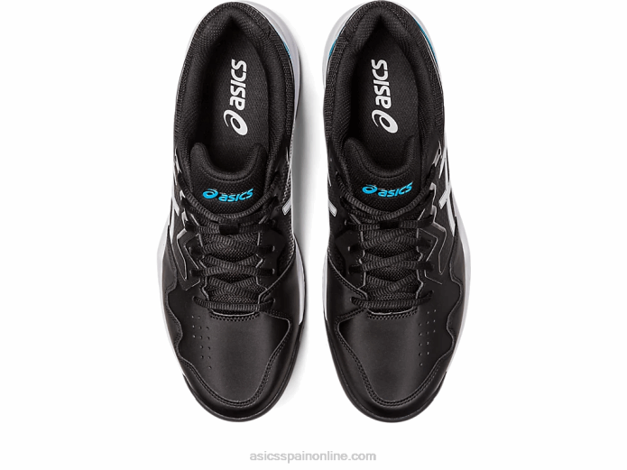 gel dedicado 7 Asics 4L68433 negro/azul isla