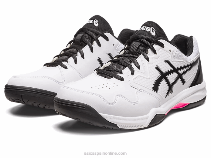 gel dedicado 7 Asics 4L68517 blanco/rosa fuerte