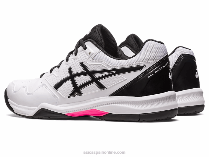 gel dedicado 7 Asics 4L68517 blanco/rosa fuerte