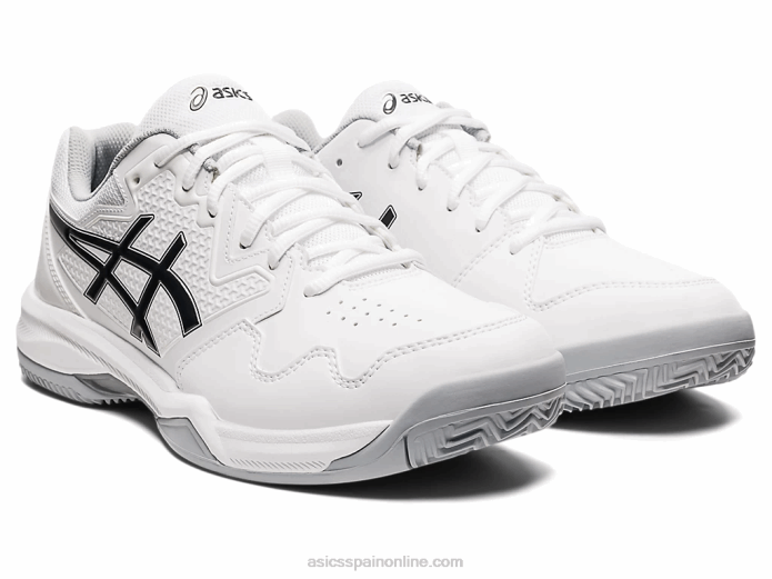 gel-dedicate 7 arcilla Asics 4L681583 blanco negro