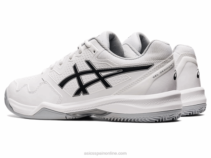 gel-dedicate 7 arcilla Asics 4L681583 blanco negro