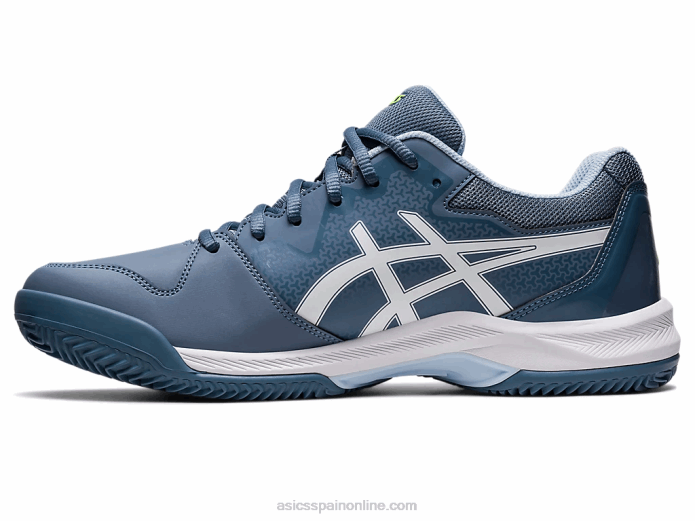 gel-dedicate 7 arcilla Asics 4L68483 acero azul/blanco