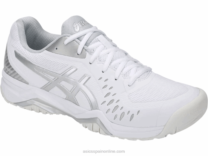 gel-desafiador 12 Asics 4L682127 plata blanca