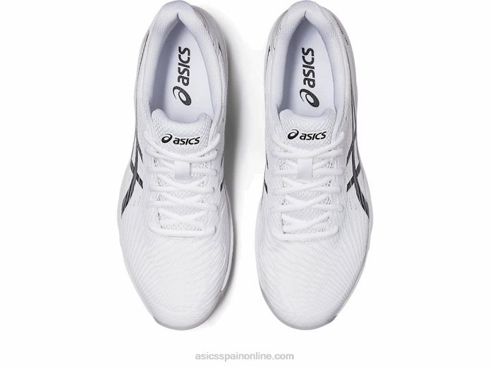 gel-juego 9 arcilla/oc Asics 4L68432 blanco negro