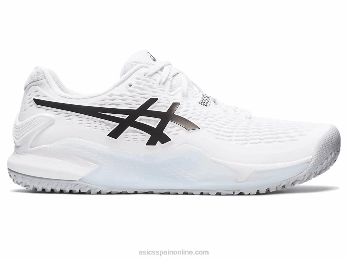 gel-resolucion 9 oc Asics 4L68507 blanco negro