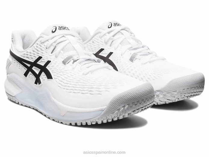 gel-resolucion 9 oc Asics 4L68507 blanco negro