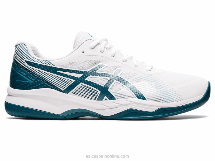 juego de gel 8 Asics 4L681246 blanco/pino aterciopelado