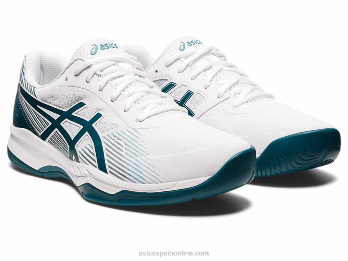 juego de gel 8 Asics 4L681246 blanco/pino aterciopelado