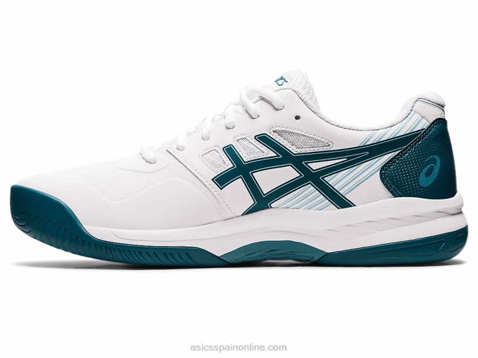 juego de gel 8 Asics 4L681246 blanco/pino aterciopelado