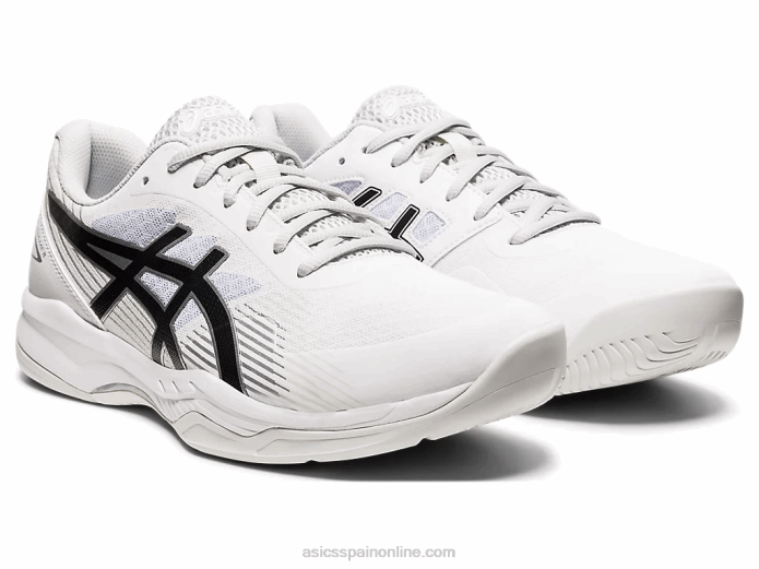 juego de gel 8 Asics 4L681944 blanco negro