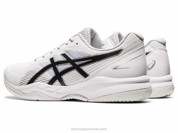 juego de gel 8 Asics 4L681944 blanco negro