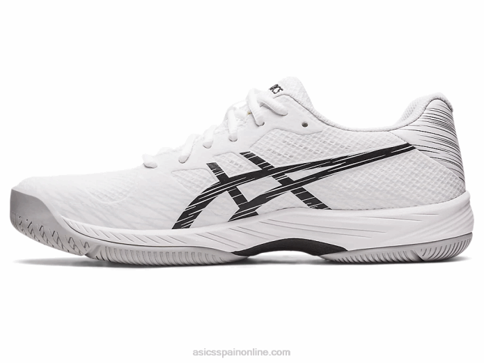 juego de gel 9 Asics 4L68440 blanco negro